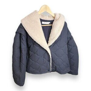 ASTR the label Women's‎ Nadine Jacket Large, Navy NWOT